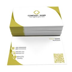 We will create 4 different business card designs